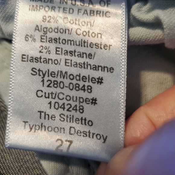 Current/Elliott The Stiletto Typhoon Destroy jeans from Revolve - Picture 15 of 15